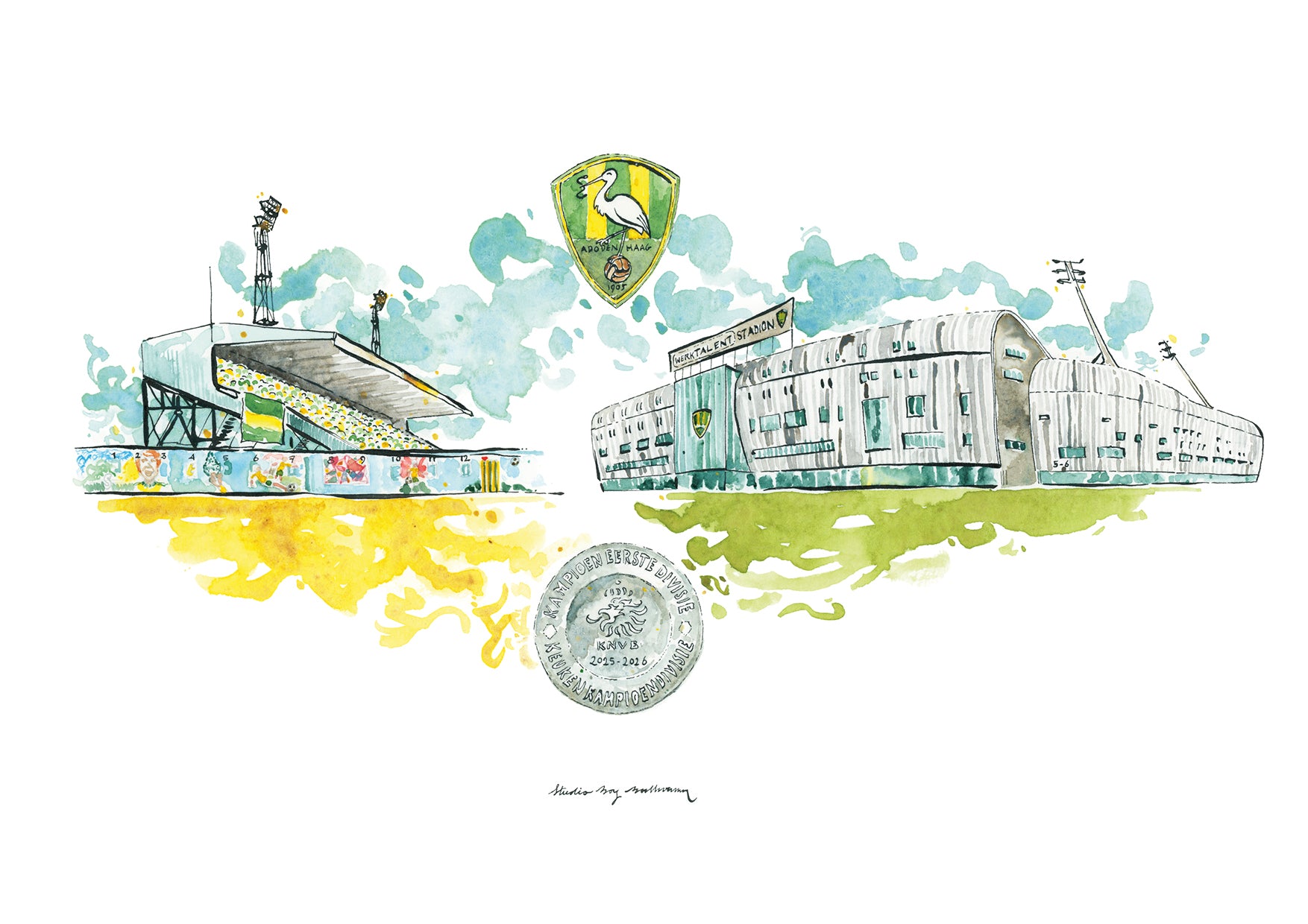 Ereprent ADO Den Haag Kampioenschap 2025-2026