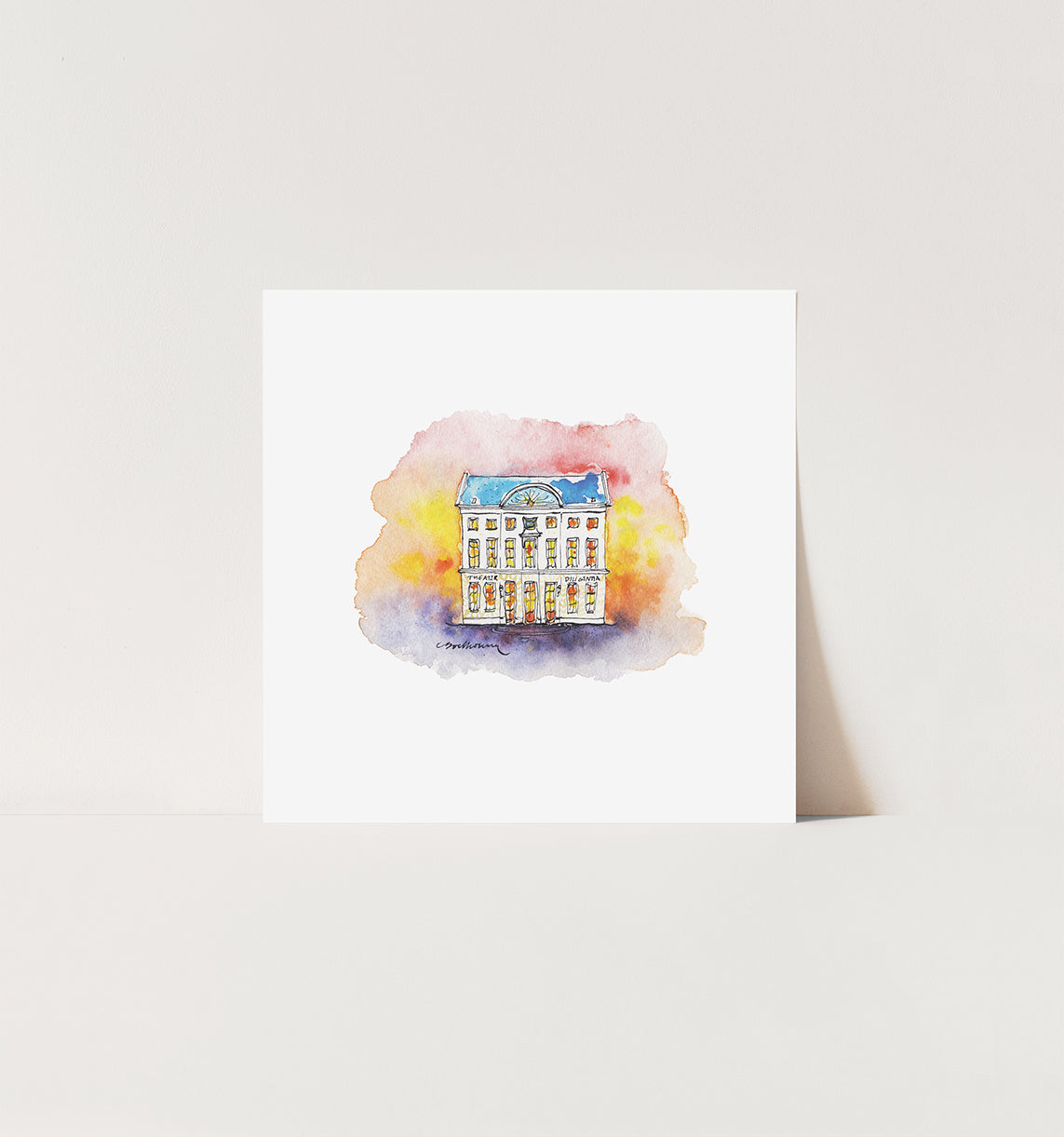 Art-print Theater Diligentia