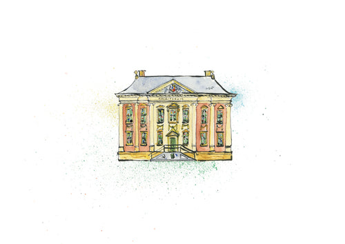 Art-print Het Mauritshuis