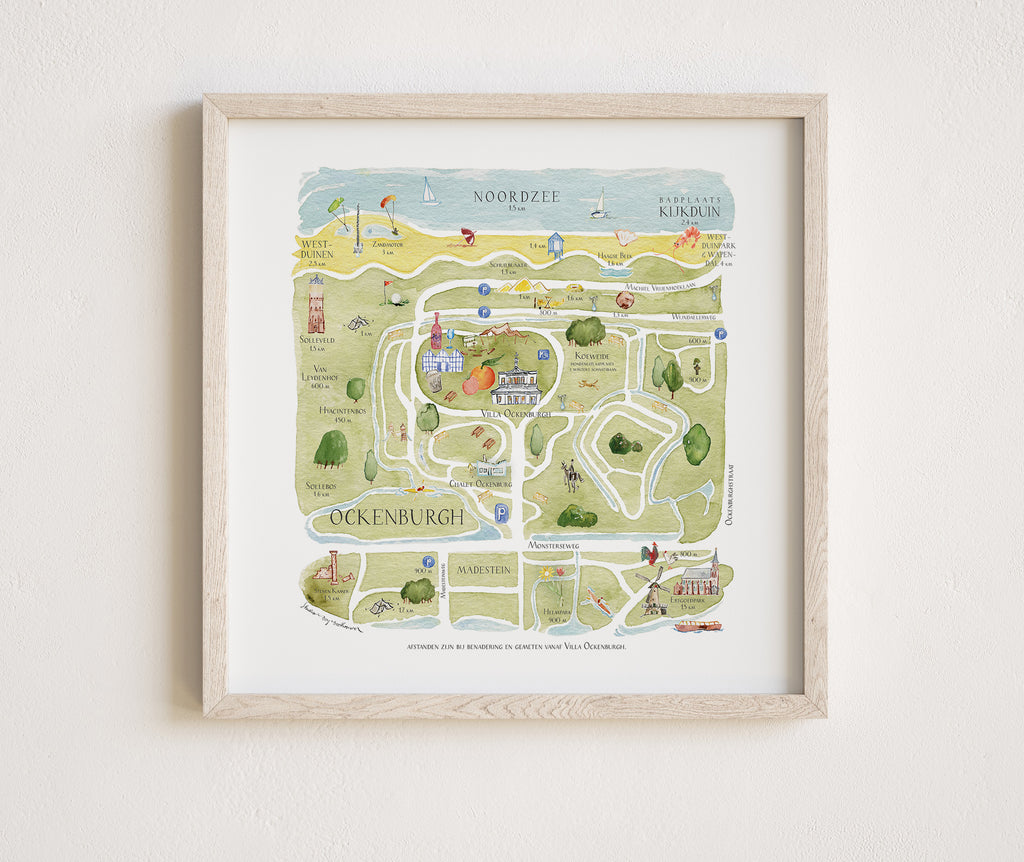 Art-Print Landgoed Ockenburgh