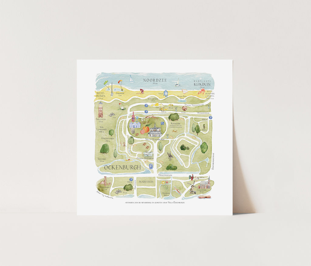 Art-Print Landgoed Ockenburgh
